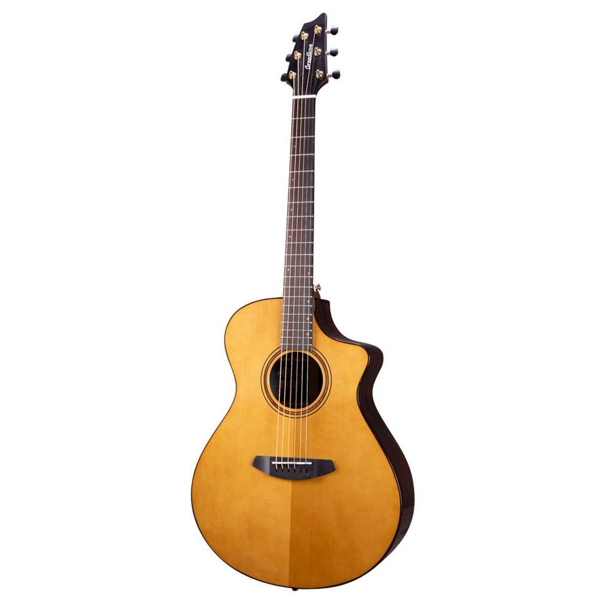 Breedlove Performer Pro Concert Thinline Aged Toner CE Acoustic Electric Guitar, Rosewood Finish