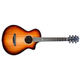 Breedlove Premier Parlor Concertina CE Acoustic-Electric Guitar, Edgeburst Gloss Finish