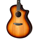 Breedlove Premier Concerto CE Redwood Acoustic Electric Guitar, Edgeburst Gloss Finish