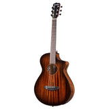 Breedlove Wildwood Pro Concertina Suede CE Acoustic-Electric Guitar, African Mahagony Finish