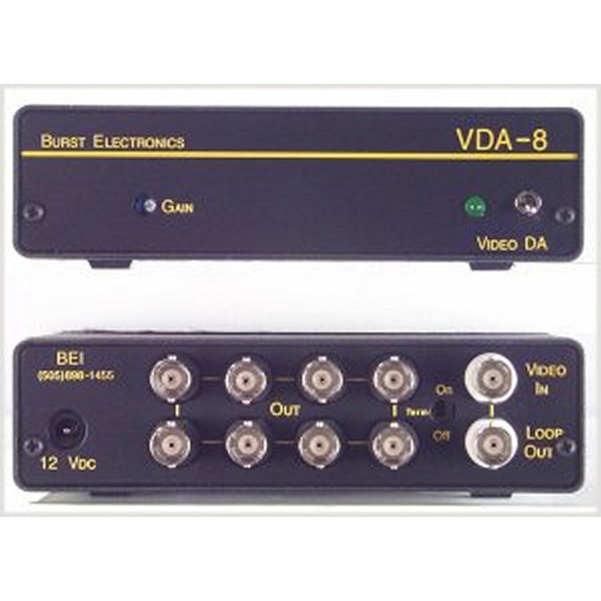 Burst Electronics VDA-8 1x8 Video Distribution Amplifier