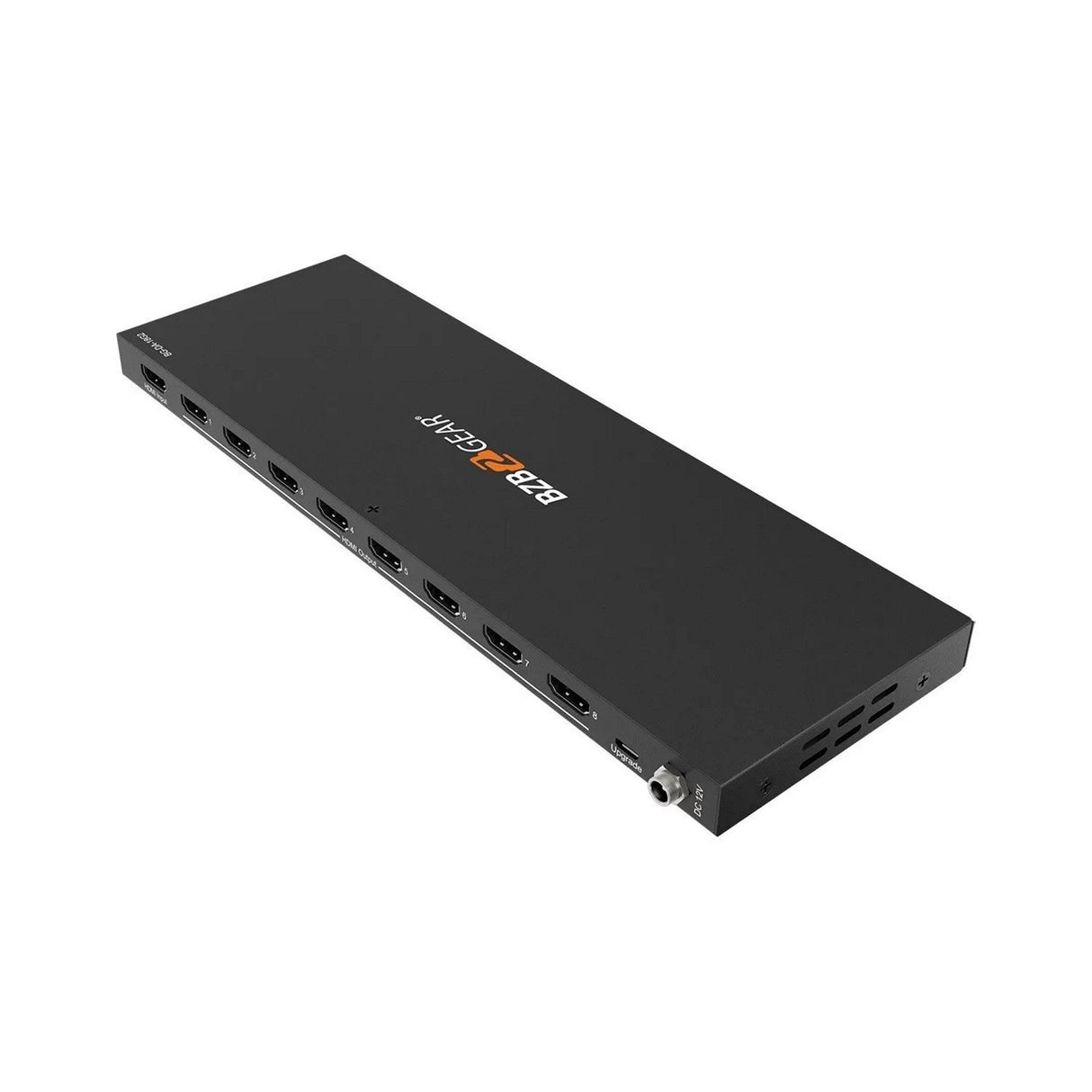 BZBGEAR BG-DA-18G2 1x8 4K UHD Ultra Slim HDMI Splitter with EDID Management