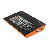 BZBGEAR BG-QuadFusion-4K 4-Channel 4K UHD Live Streaming HDMI/DP Switcher Mixer with PIP and USB 3.0 Capture Card