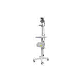 BZBGEAR Medical-Grade Computer Roll Cart with 10X PTZ Camera and Speakerphone