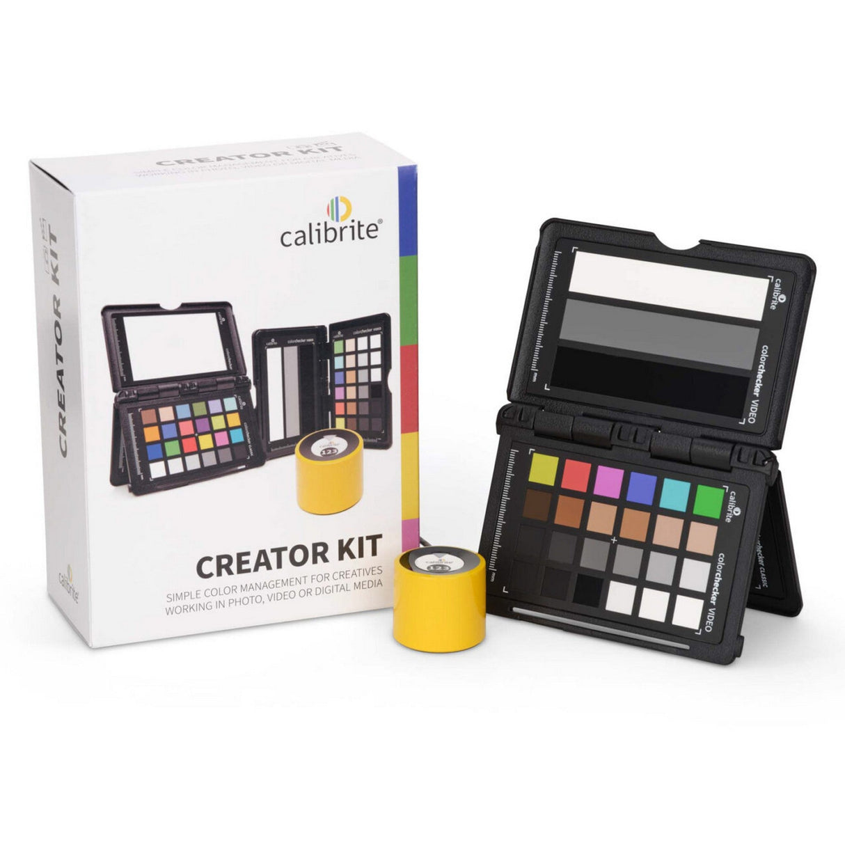 Calibrite Creator Kit with Display 123 and Passport Video 2