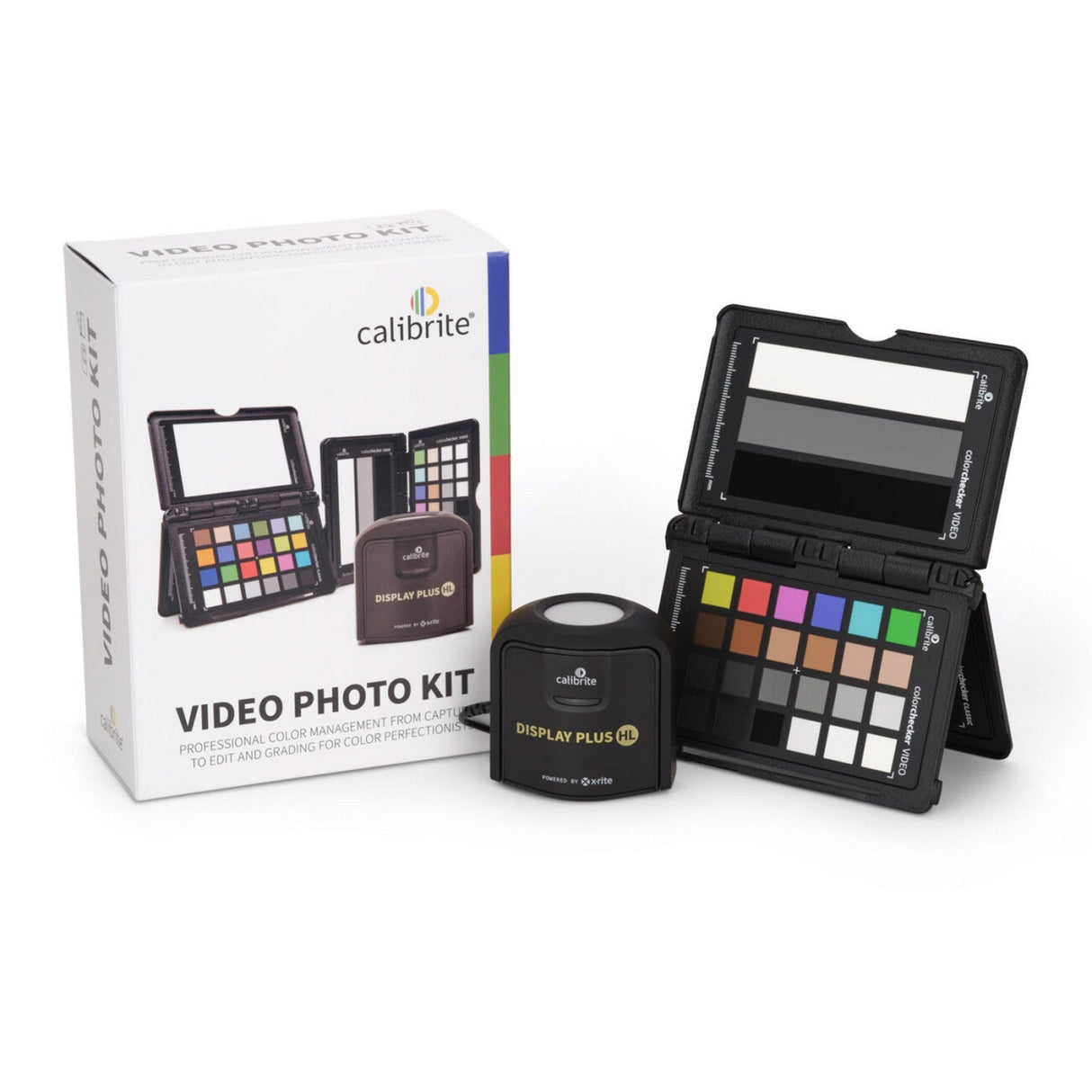 Calibrite Video Photo Kit with Display Plus HL and Passport Video 2