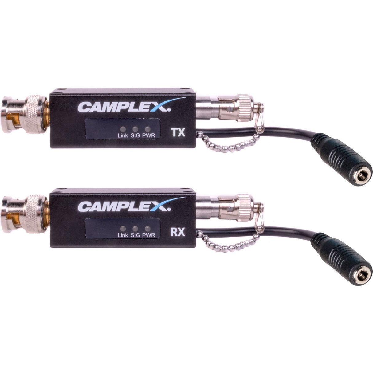 Camplex Compact 12G-SDI Fiber Extender over Single-Mode ST Fiber