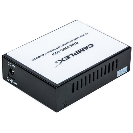 Camplex CMX-FMC-1001 Fiber Media Converter Gigabit Ethernet 1000Base-T to 1000Base-SX/LX SFP