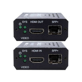 Camplex 4K HDMI over Fiber Extender Set with 10G Ethernet