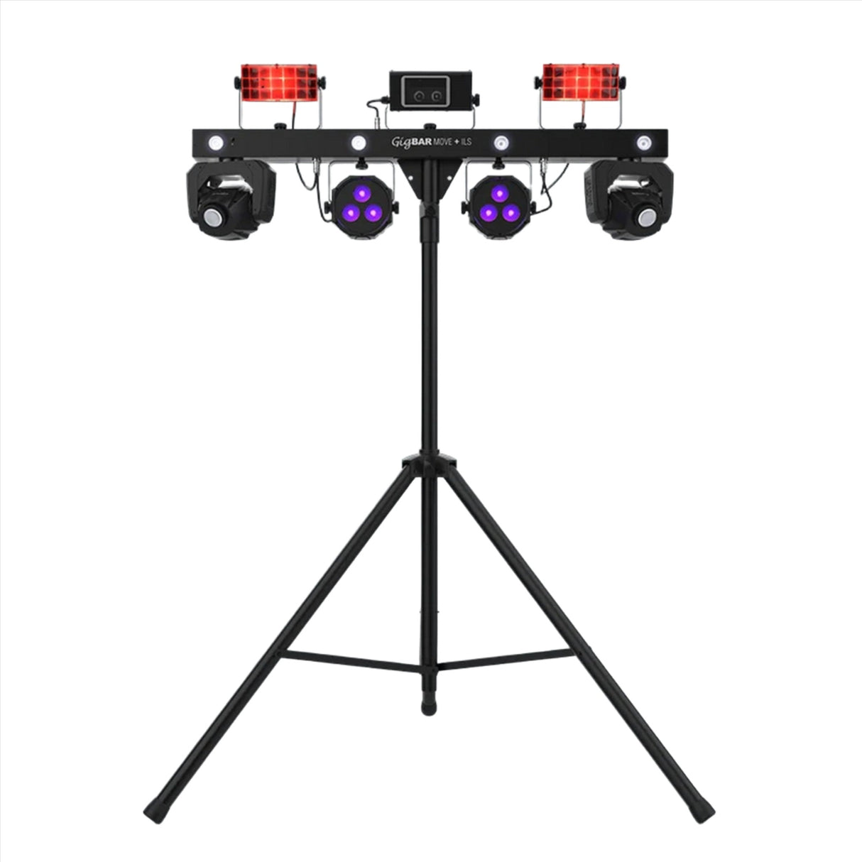 Chauvet DJ GigBAR Move + ILS 5-In-1 LED Lighting System with Strobes, Moving Heads, Washes