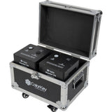 ColorKey Dazzler FX MK2 Cold Spark Machine 2-Pack Bundle with Road Case