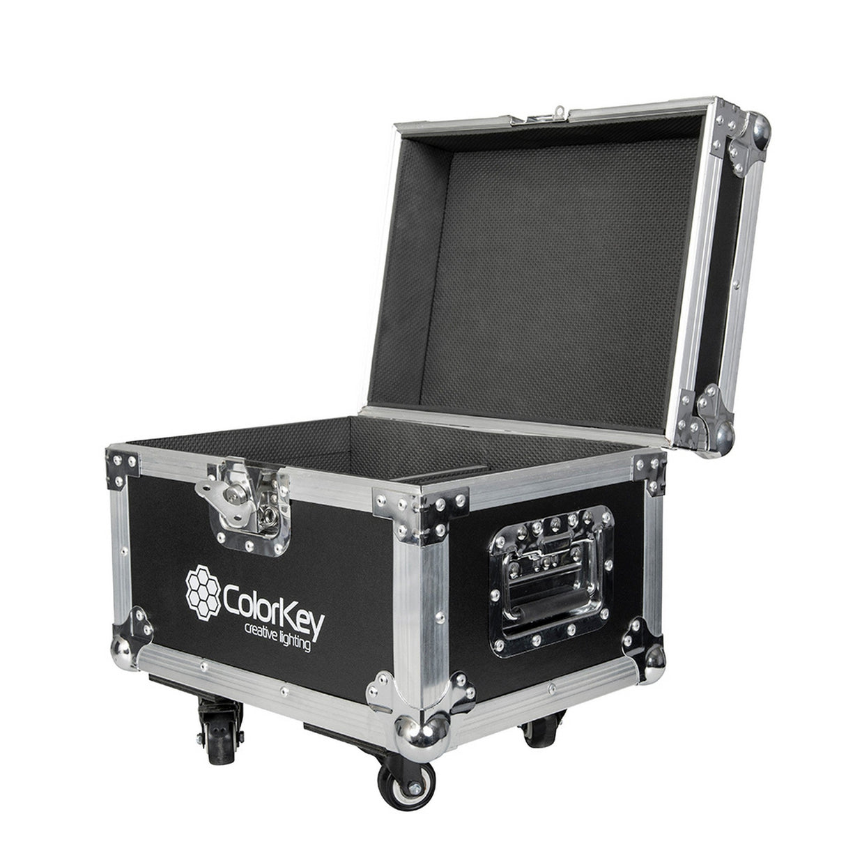 ColorKey 2-Piece Carrying Capacity Flight Case with Casters for Dazzler FX