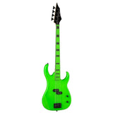 Dean Guitars Custom Zone Nuclear Green Electric Bass Guitar