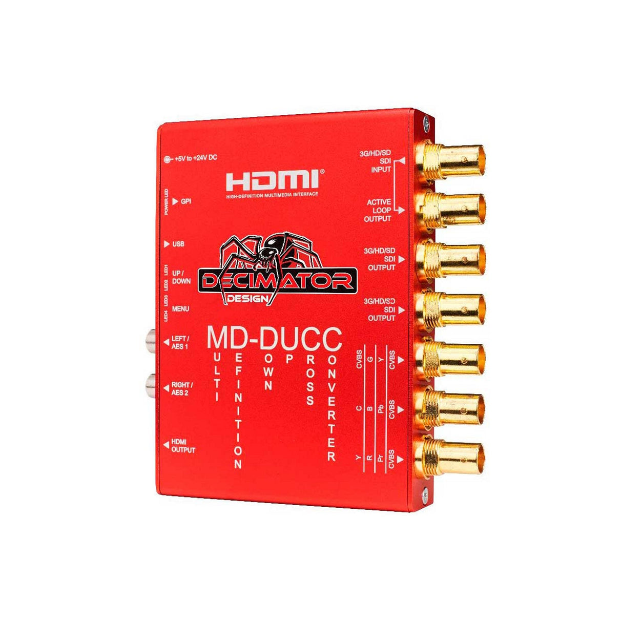 Decimator Design MD-DUCC SDI to HDMI and Analog Converter