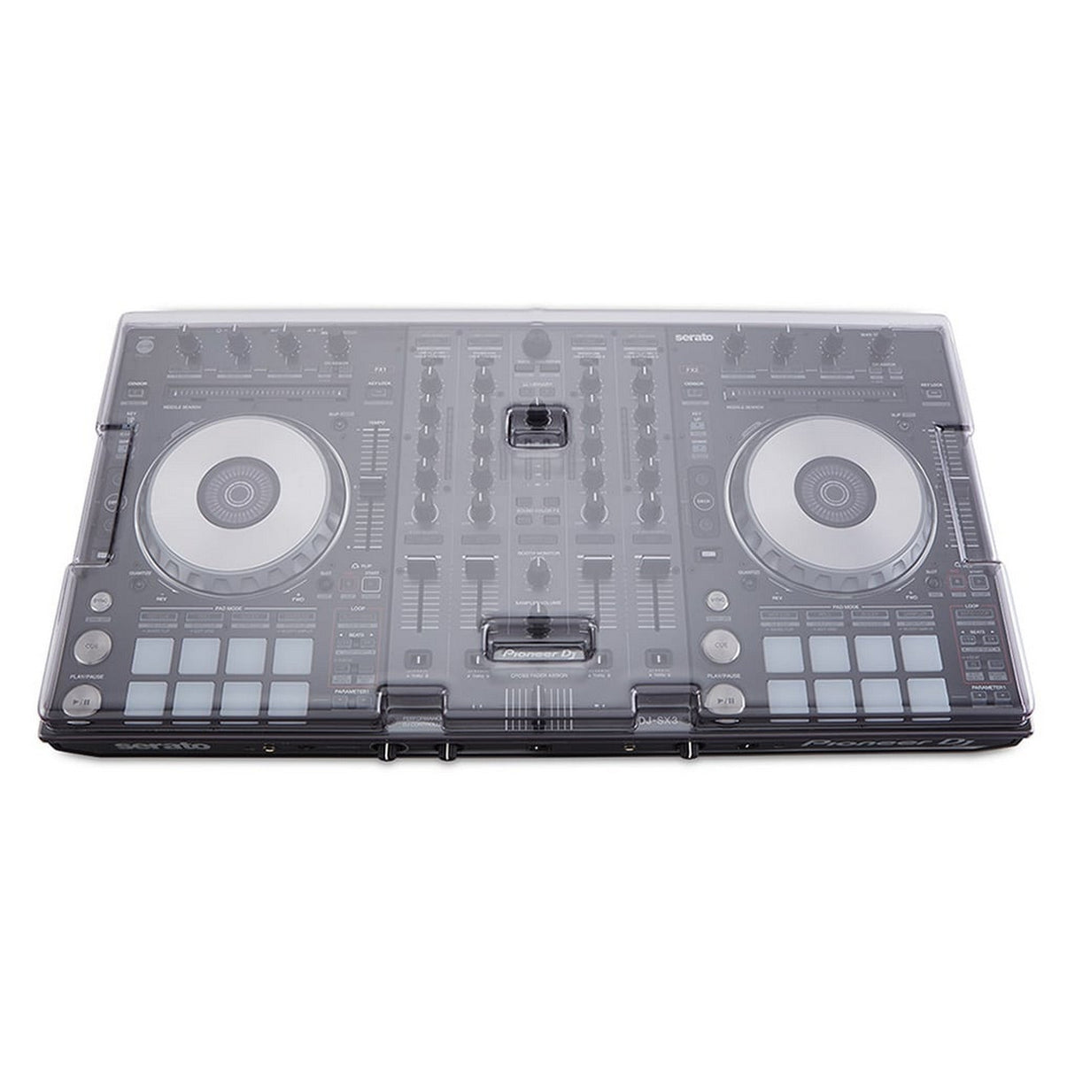 Decksaver Cover for Pioneer DJ DDJ-SX3 / DDJ-SX2 / DDJ-SX / DDJ-RX