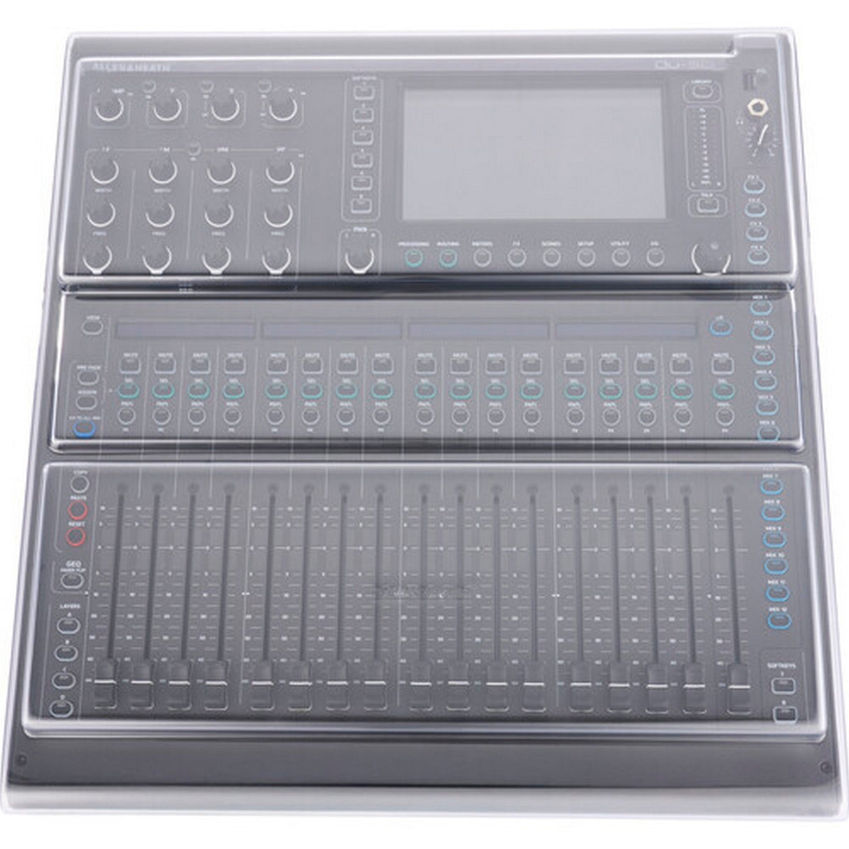 Decksaver DS-PC-QU5D Cover for Allen & Heath Qu-5 5D