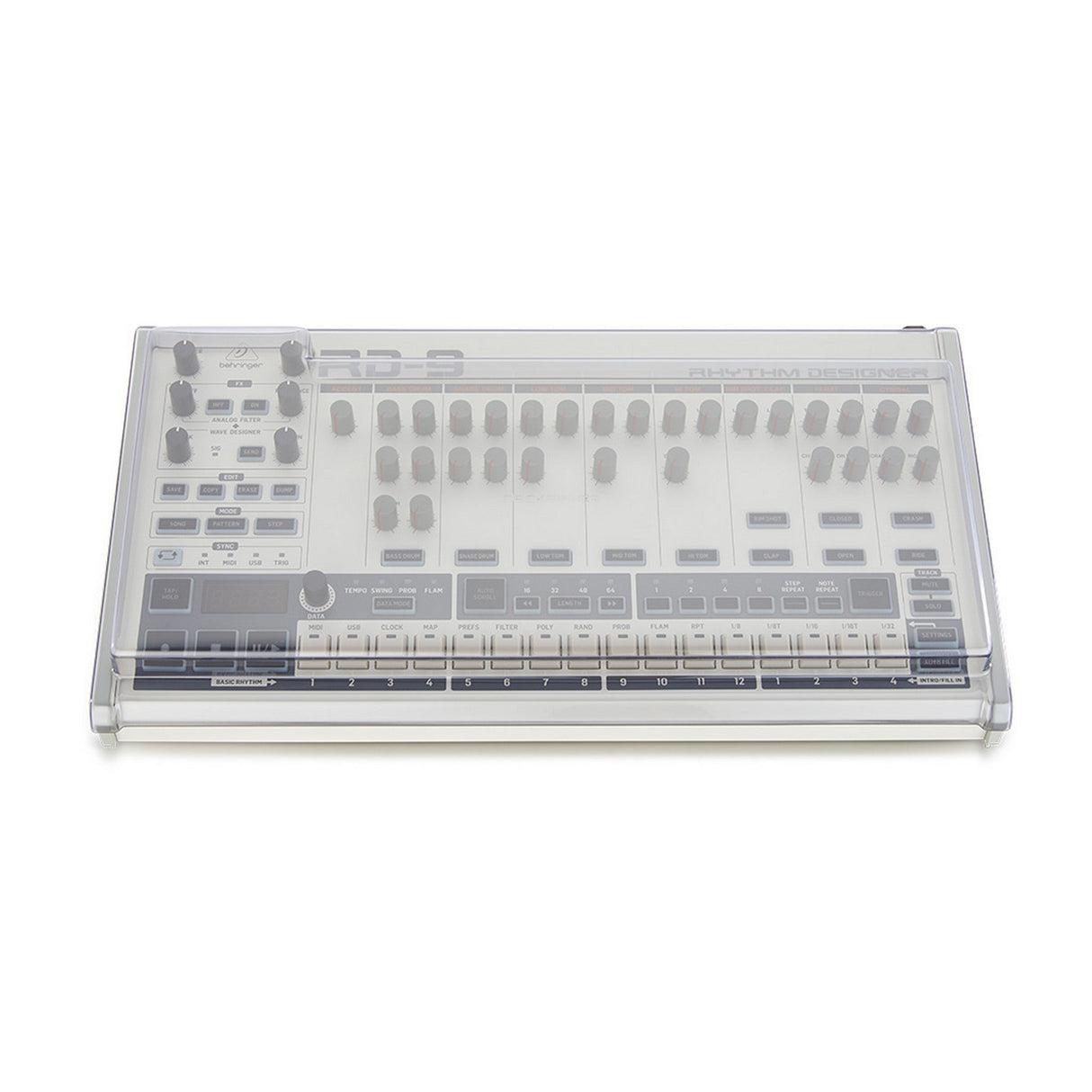 Decksaver Cover for Behringer RD-9 Cover