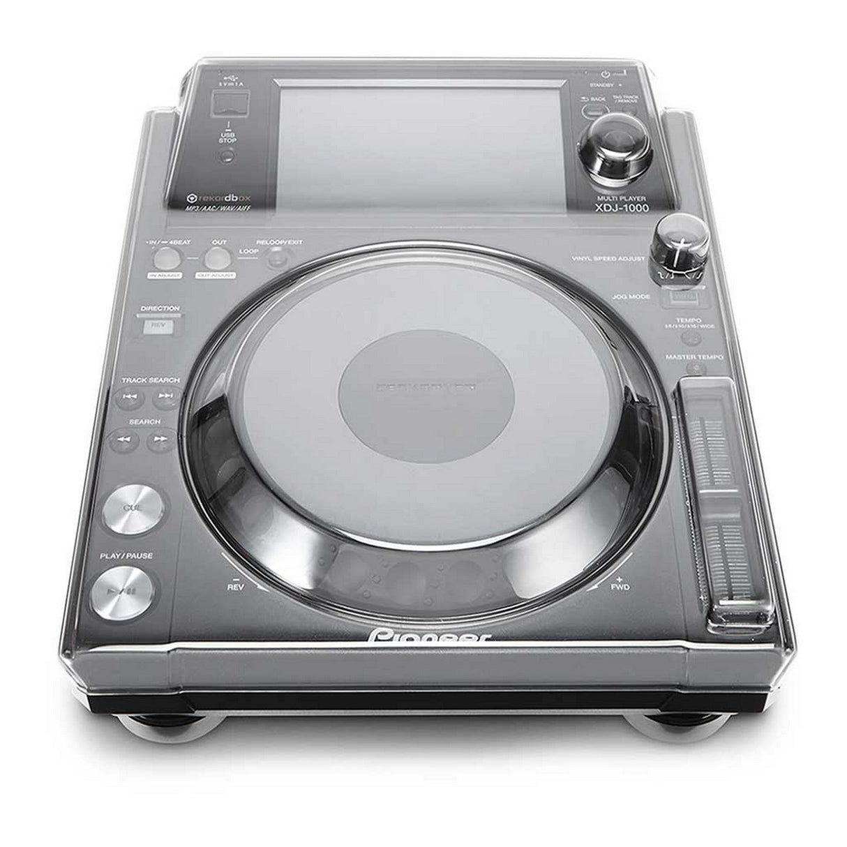 Decksaver Cover for Pioneer DJ XDJ-1000 / XDJ-1000MK2