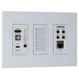 DigitaLinx IP IPEX6001U-WP-W 6000 Series SDVoE Wall Plate Encoder