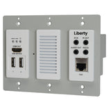 DigitaLinx IP IPEX6002U-WP-W 6000 Series SDVoE Wall Plate Decoder