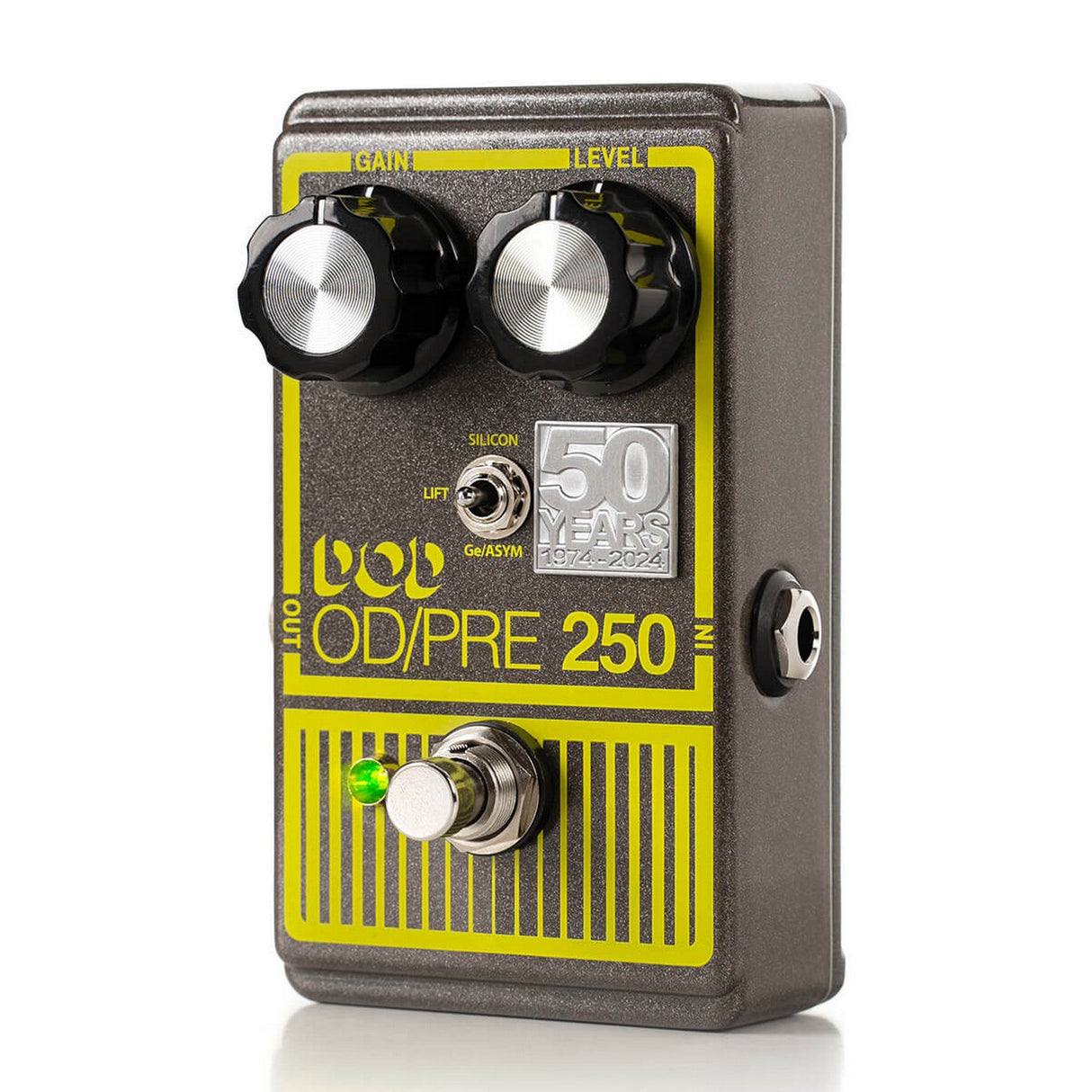 DigiTech DOD Overdrive/Distortion Preamp 250 Guitar Pedal, 50th Anniversary