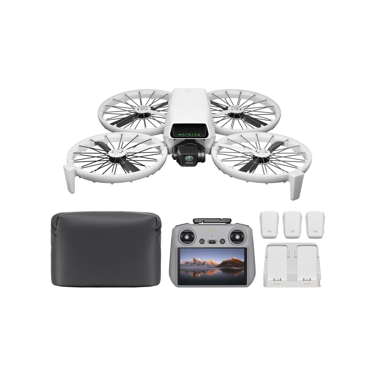 DJI Flip Fly More Combo with DJI RC 2, Foldable 4K Sub-249g Drone