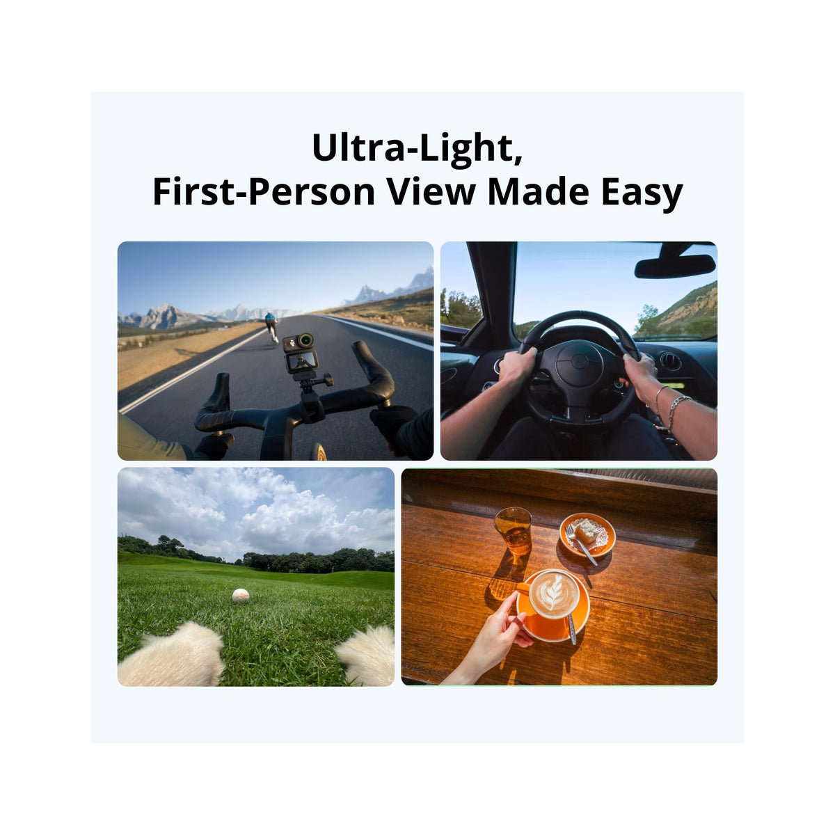 DJI Osmo Nano Standard Combo 64GB 4K Wearable Action Camera