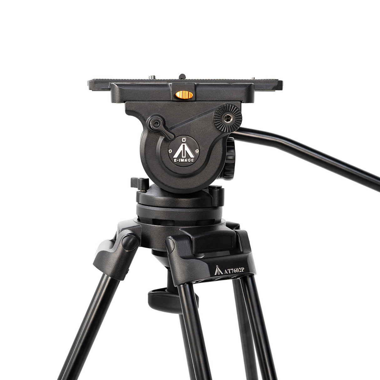 E-Image EI-7100-AA 2-Stage Aluminum 100mm Fluid Head Tripod Kit