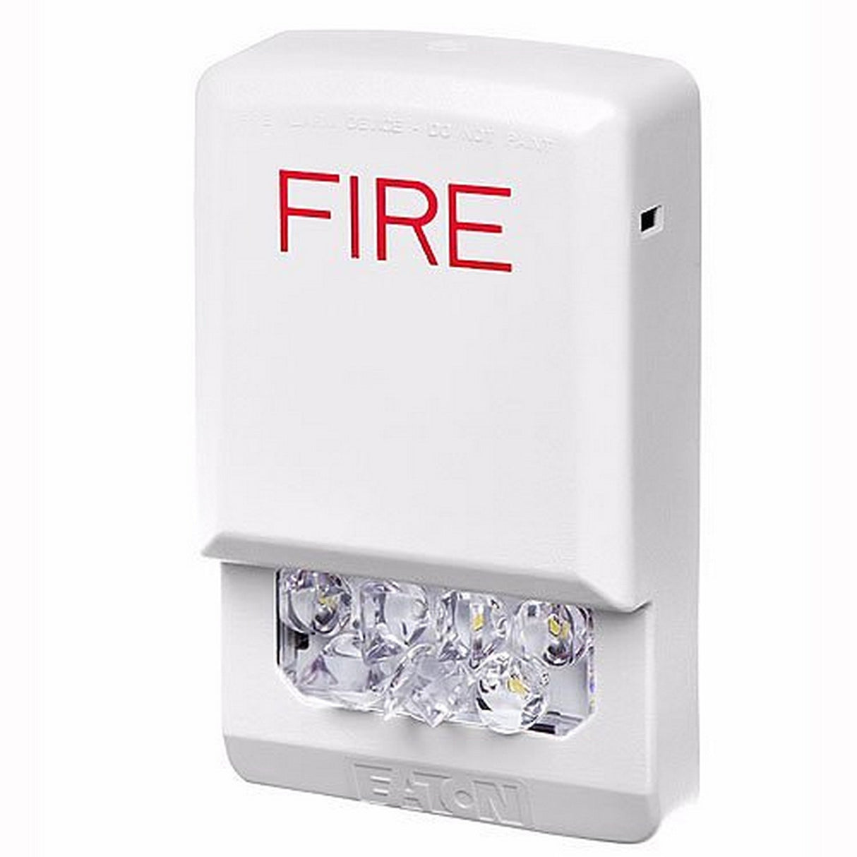 Eaton ELSTW Wheelock Eluxa Fire Wall LED Strobe Light, White