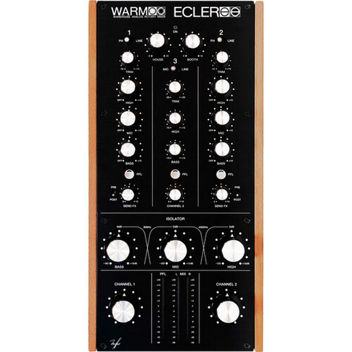 Ecler WARM2/WARM4 Analog Rotary DJ Mixers