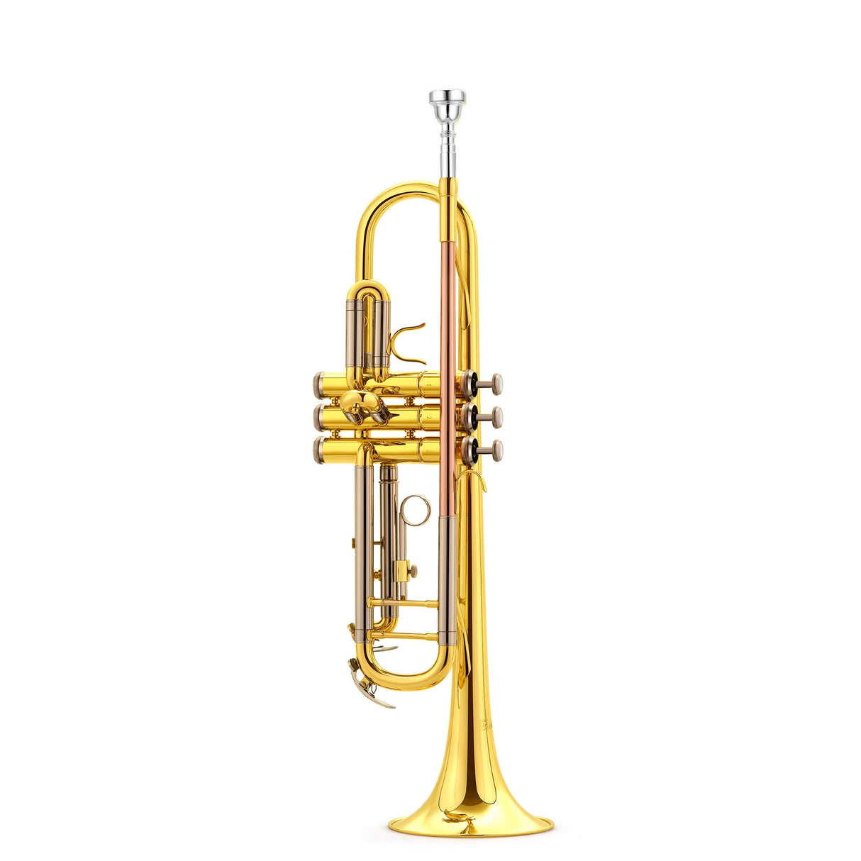 Eldon TR-2130 Bb Trumpet with Red Brass Mouthpiece and Lacquer Finish