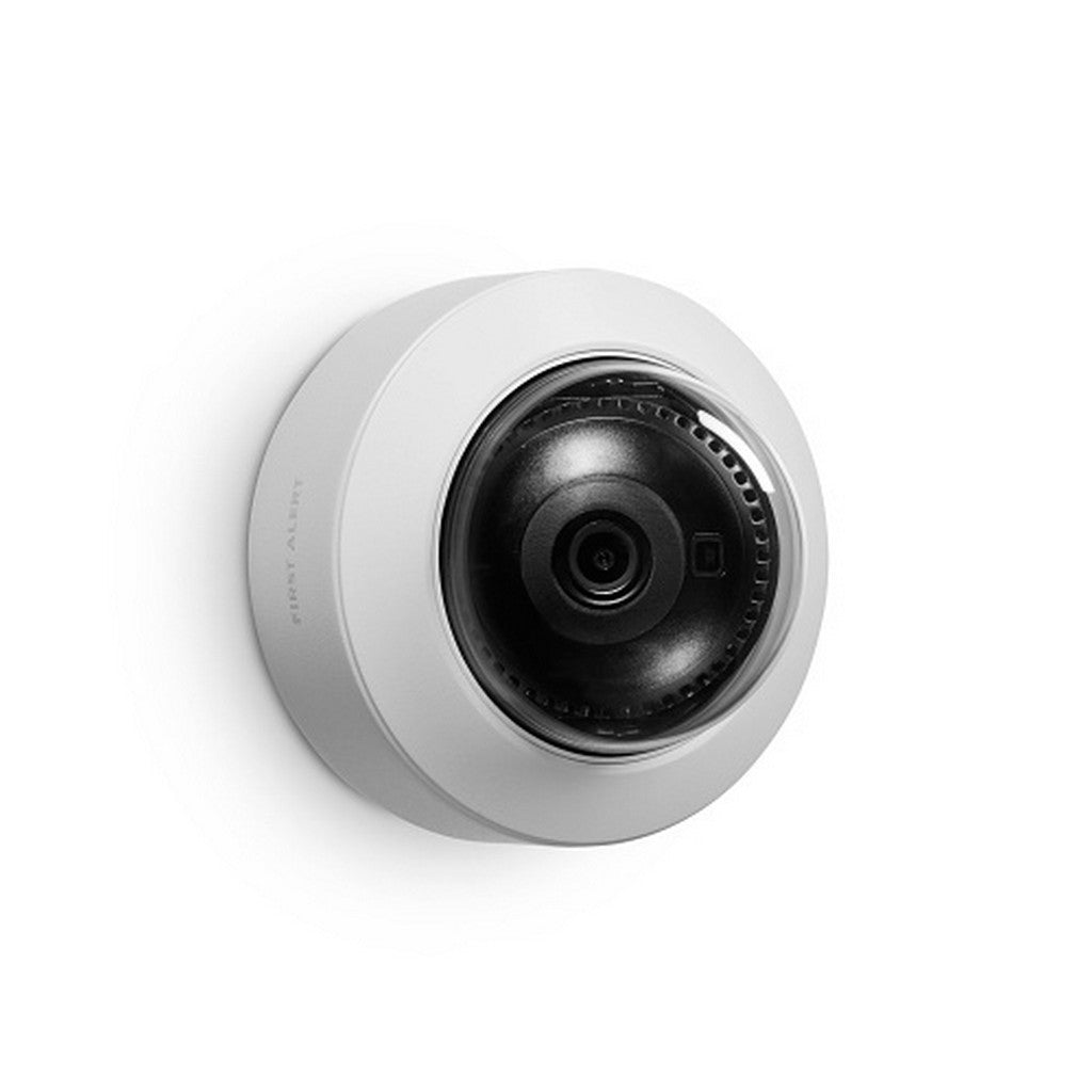 First Alert CX4DE08F28PW 8MP AI Cloud Dome Camera, 2.8mm Lens, White
