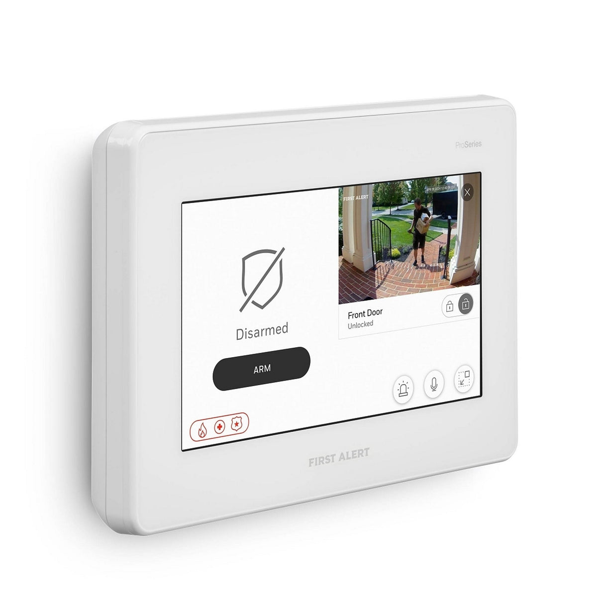 First Alert PROA7-FA All-in-One Touchscreen Security Panel