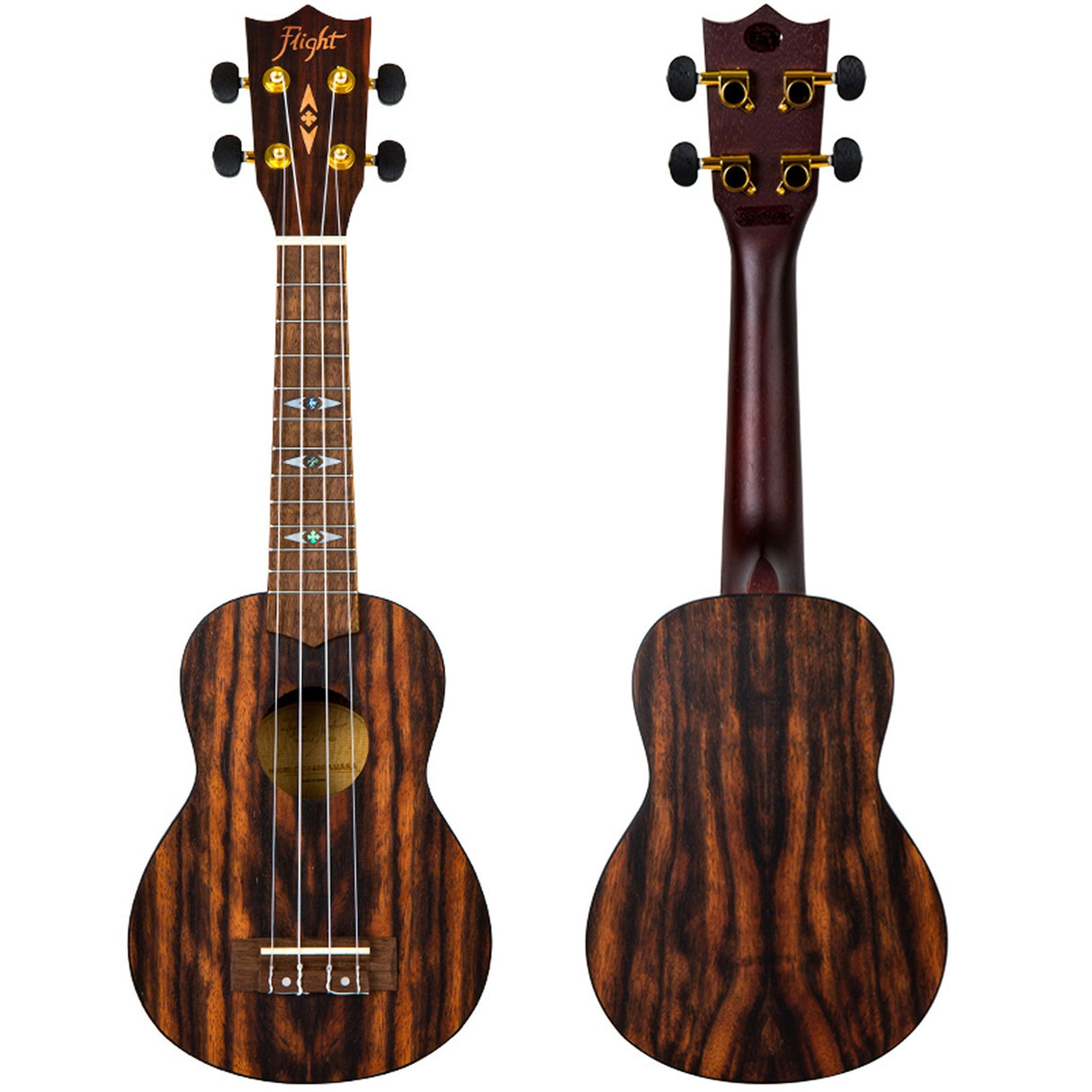 Flight DUS460 Amara Soprano Ukulele with Gigbag