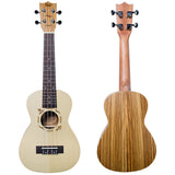 Flight DUC325 Spruce Top and Zebrawood Concert Ukulele