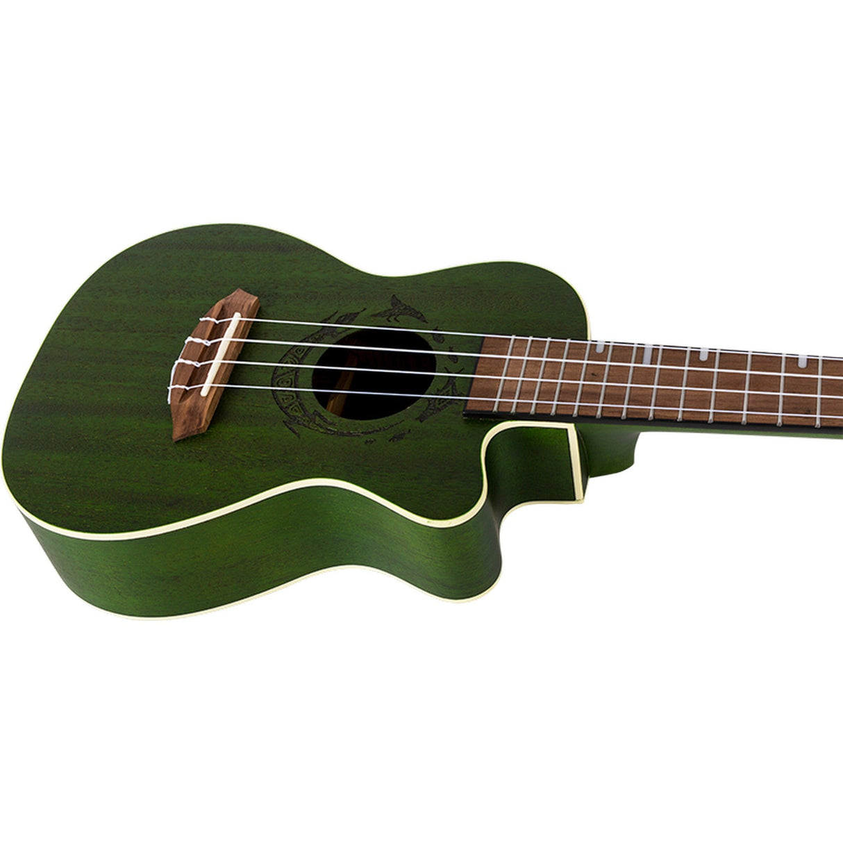 Flight DUC380 CEQ Jade Electro-Acoustic Concert Ukulele