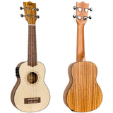 Flight DUS320CEQ SPZEB Electro Acoustic Soprano Ukulele