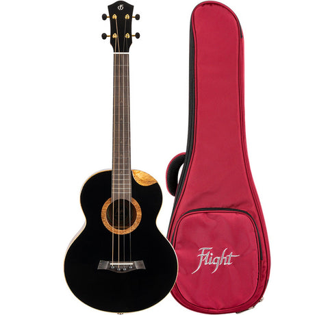 Flight Nora Baritone EQ-A Solid Sitka Spruce Steel String Ukulele