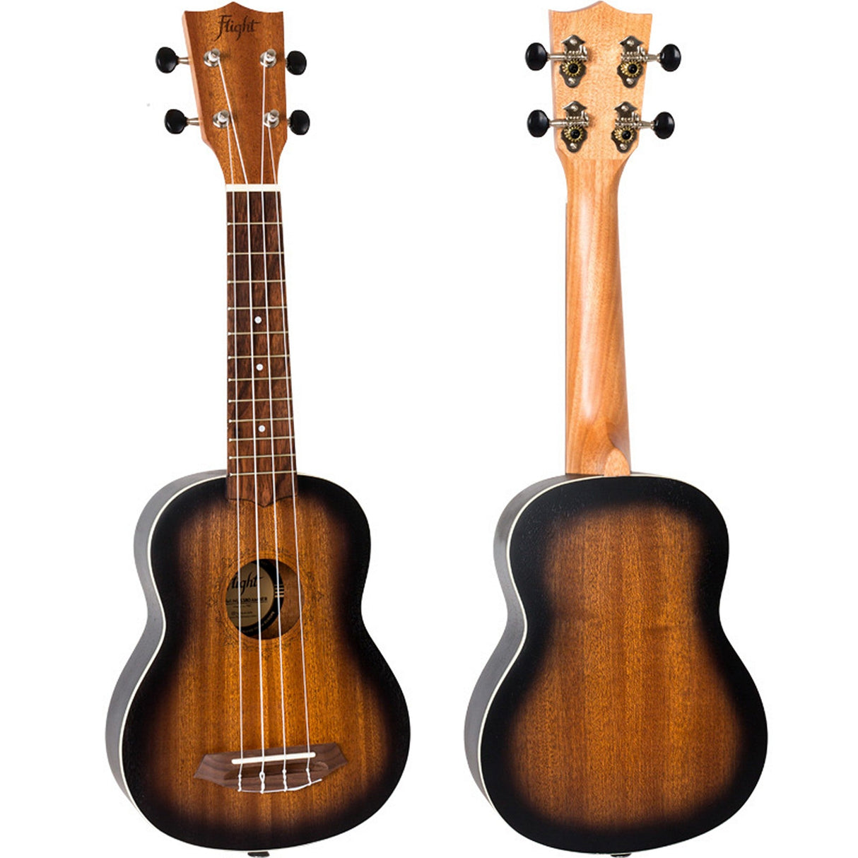 Flight NUS380 Amber Soprano Ukulele