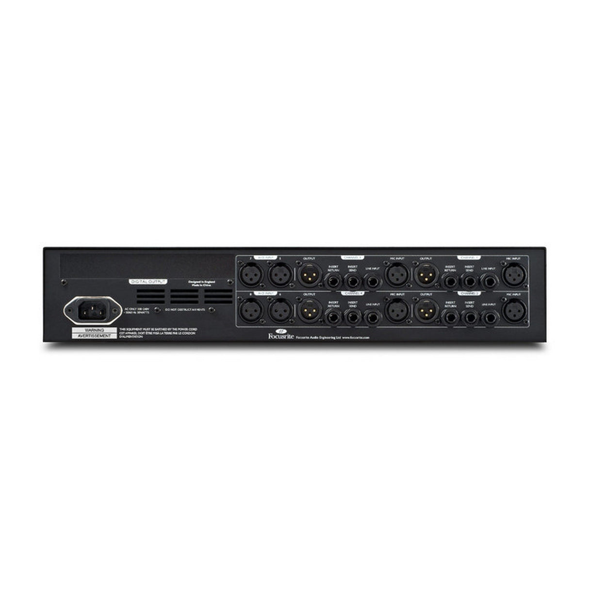 Focusrite ISA 428 MkII 4-Channel Rack-Mount Transformer-Based Microphone Preamplifier