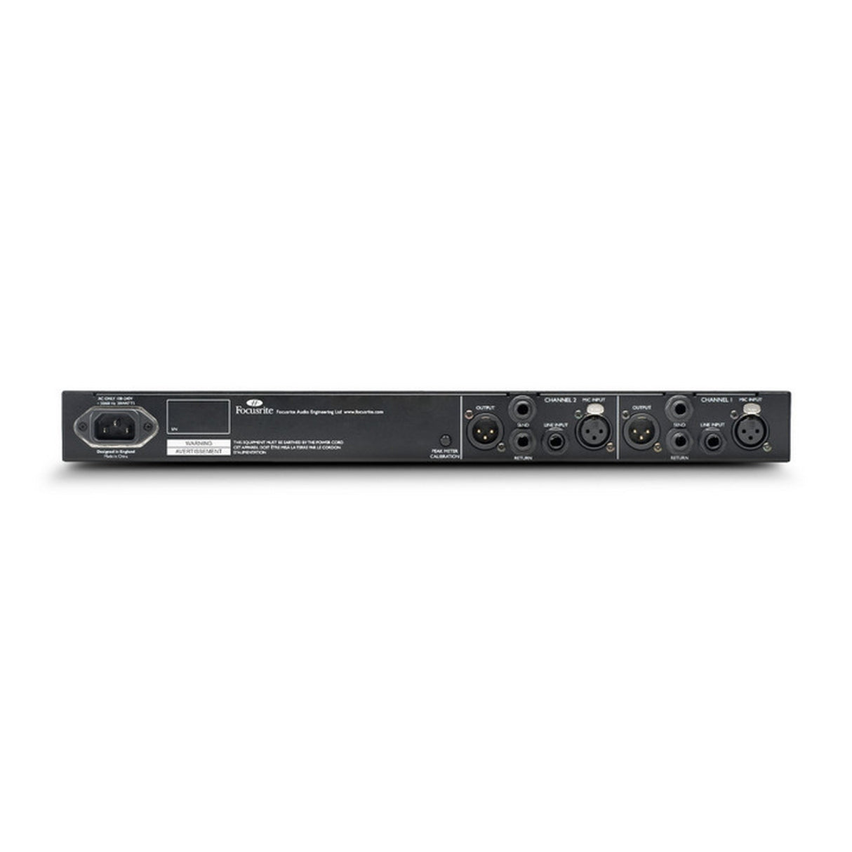 Focusrite ISA Two 2‑Channel Rack‑Mount Microphone Preamplifier