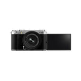 Fujifilm X-M5 Mirrorless Camera with XC15-45mmF3.5-5.6 OIS PZ Lens, Silver