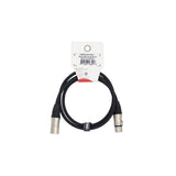 Gator Backline Series XLR Microphone Cable 3-Foot