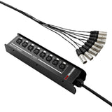 Gator Cableworks GCWB-DS8X0 Backline Series 8-Channel Drop Snake with No Returns
