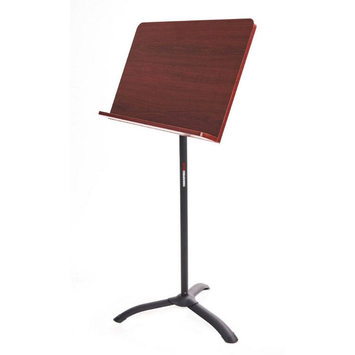 Gator Wooden Conductor Music Stand with Brushed Metal Base