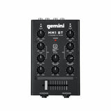 Gemini MM1BT 2 Channel DJ Mixer with Bluetooth Input (Used)