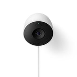Google Nest Cam Outdoor Wired 2nd Gen Smart Security Camera
