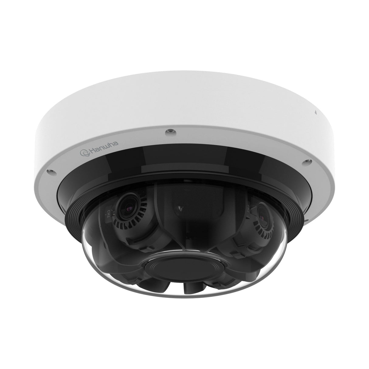 Hanwha PNM-C16083RVQ 4MP 4-Channel Outdoor Vandal-Rated IP Camera