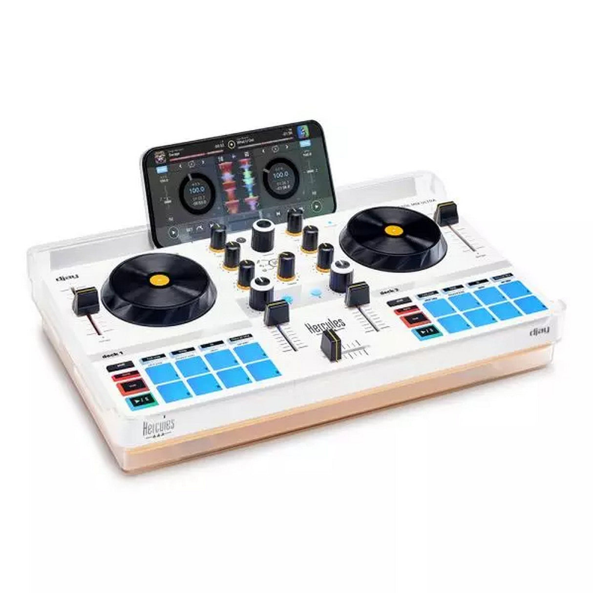 Hercules DJControl Mix Ultra 2-Channel Compact Mobile DJ Controller