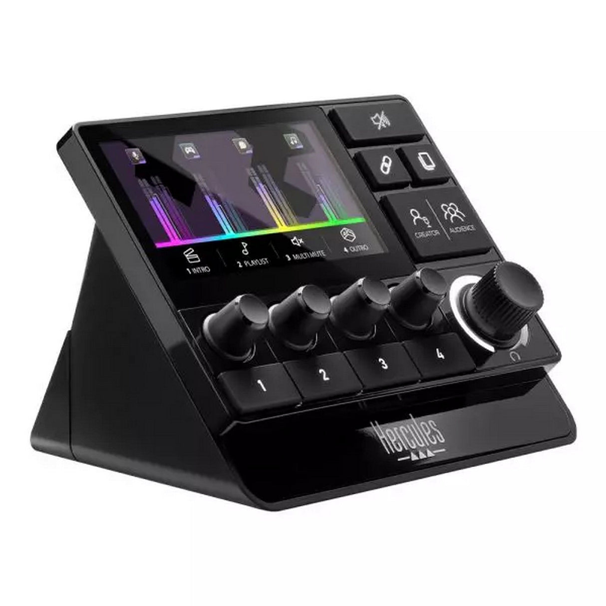 Hercules Stream 200 XLR 4-Volume Encoder Advanced Audio Controller
